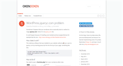 Desktop Screenshot of okendoken.com
