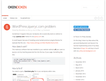 Tablet Screenshot of okendoken.com